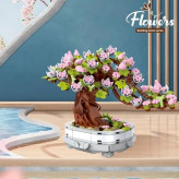لگو بونسای شکوفه گیلاس ژاپن 462 قطعه zuanma