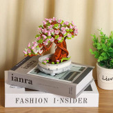 لگو بونسای شکوفه گیلاس ژاپن 462 قطعه zuanma