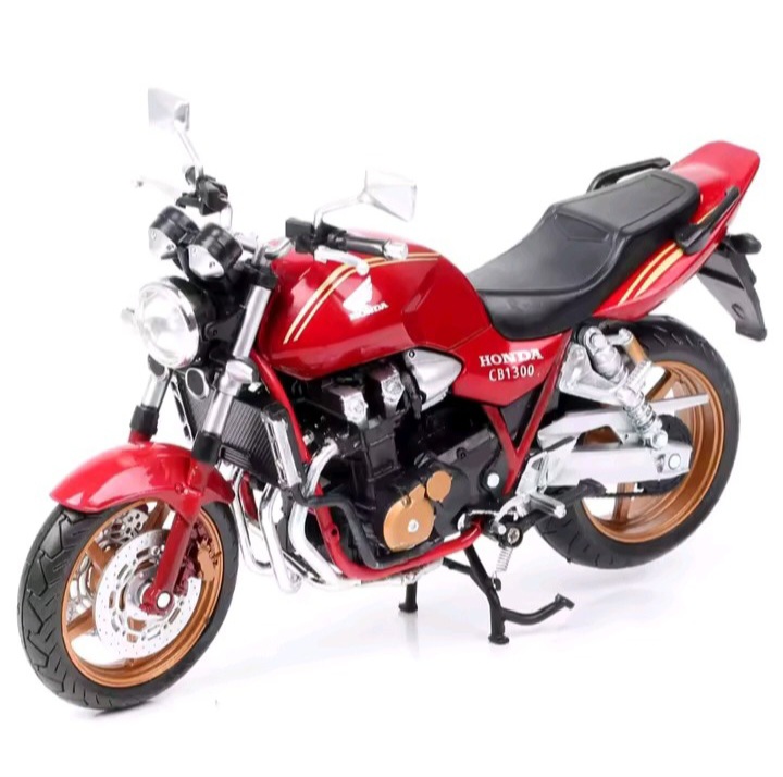 ماکت فلزی موتور هوندا CB 1300  SF  رنگ قرمز رویال اتومکس