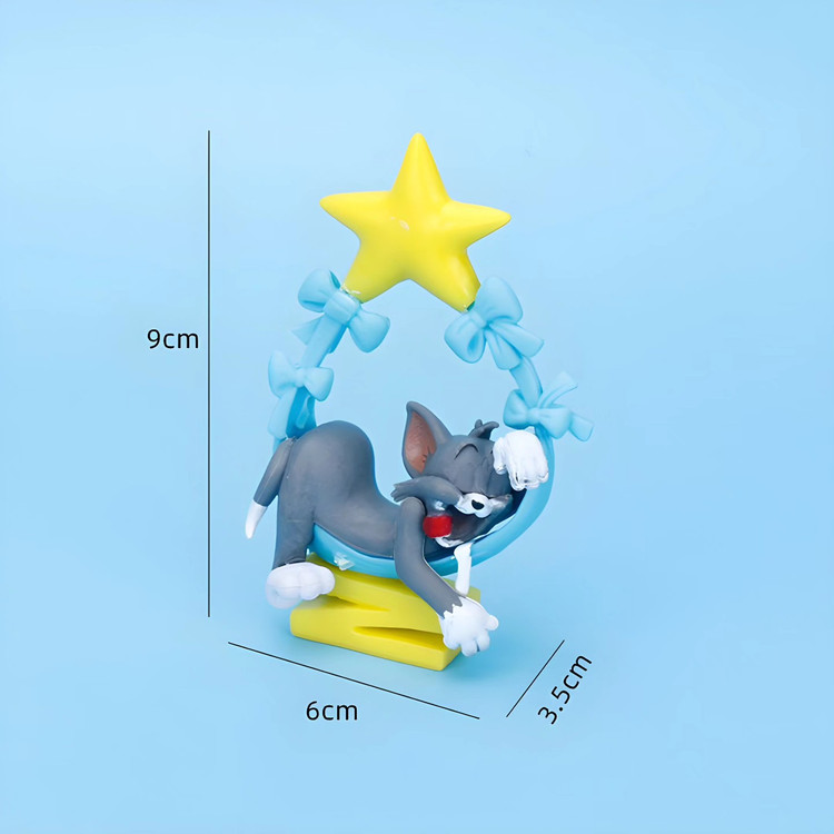 فیگور تام و جری مجموعه 8 عددی Tom cat and Jerry mouse figure